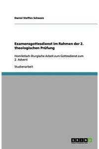 Examensgottesdienst im Rahmen der 2. theologischen Prüfung