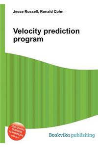 Velocity Prediction Program