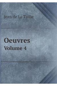 Oeuvres Volume 4