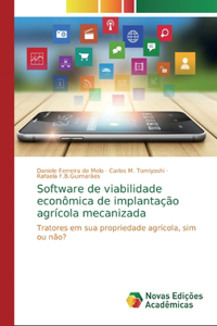 Software de viabilidade econômica de implantação agrícola mecanizada