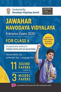 Jawahar Navodaya Entrance Exam 2020 (Class-6th) Guide Book (EM)