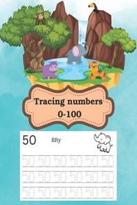 Tracing numbers 0-100