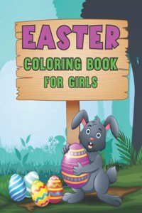 Easter Coloring Book for Girls