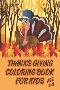 Thanksgiving Coloring Book for Kids