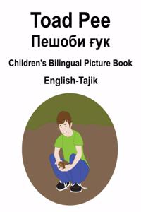 English-Tajik Toad Pee/Пешоби ғук Children's Bilingual Picture Book