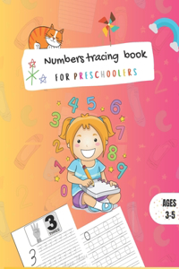 Numbers tracing for preschoolers