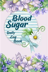 Blood Sugar Daily Log Book