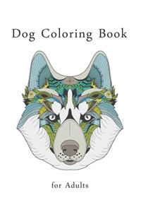 Dog Coloring Book for Adults