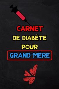 Carnet de diabète pour grand-mère