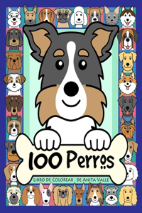 100 Perros Libro de Colorear