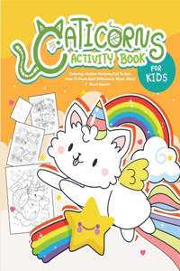 Caticorns Activity Book For Kids