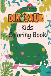 Dinosaur Kids Coloring Book