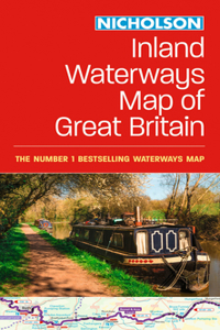 Collins Nicholson Inland Waterways Map of Great Britain