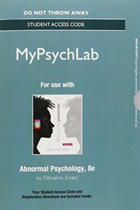 New Mylab Psychology Without Pearson Etext -- Standalone Access Card -- For Abnormal Psychology