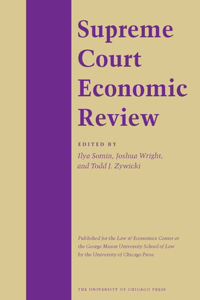 Supreme Court Economic Review, Volume 6, Volume 6