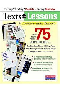 Texts and Lessons for Content-Area Reading