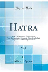 Hatra, Vol. 1: Nach Aufnahmen von Mitgliedern der Assur-Expedition der Deutschen Orient-Gesellschaft; Allgemeine Beschreibung der Ruinen (Classic Reprint)