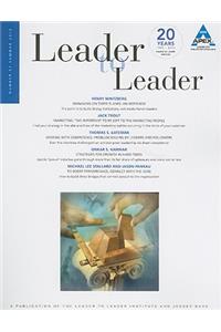 Leader to Leader (Ltl), Volume 57, Summer 2010