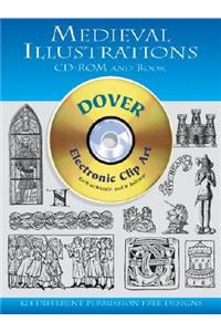 Medieval Illustrations CD-ROM and Book