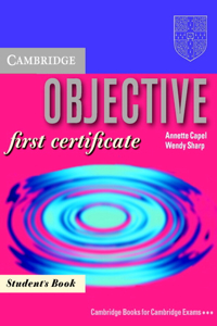 Objective First Certificate Student's Book and 100 Tips Writing Booklet Pack Italian edition
