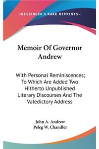 Memoir Of Governor Andrew