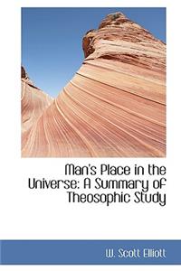 Man's Place in the Universe