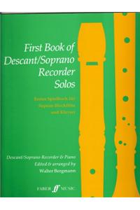 1st Book of Descant (Soprano) Recorder Solos