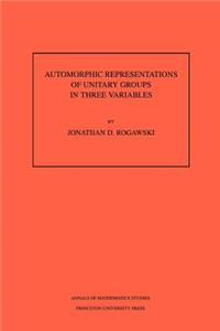 Automorphic Representation of Unitary Groups in Three Variables