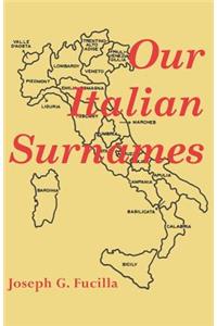 Our Italian Surnames