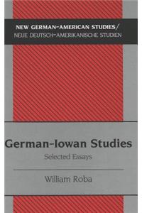 German-Iowan Studies