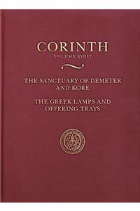 Sanctuary of Demeter and Kore: Greek Lamps and Offering Trays
