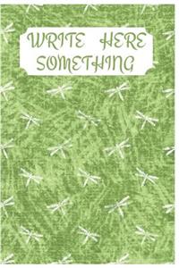 Write Here Something