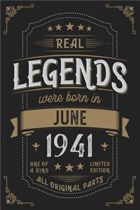 Real Legends were born in June 1941
