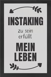 Instaking zu sein: DIN A5 - Punkteraster 120 Seiten - Kalender - Notizbuch - Notizblock - Block - Terminkalender - Abschied - Abschiedsgeschenk - Ruhestand - Arbeitsko