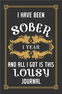 1 Year Sober Journal