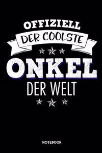 Notebook Offiziell der coolste Onkel der Welt