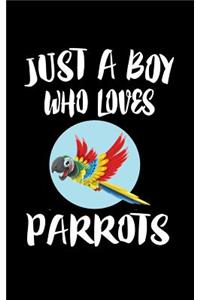 Just A Boy Who Loves Parrots