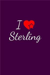 I love Sterling