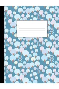 Pastel Blue Winter Forest