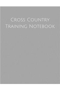 Cross Country Training Notebook