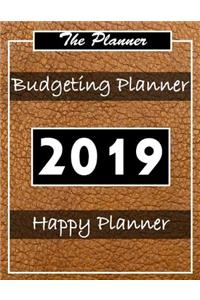Budgeting Planner 2019