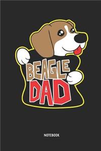 Beagle Dad - Notizbuch