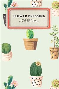 Flower Pressing Journal