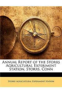 Annual Report of the Storrs Agricultural Experiment Station, Storrs, Conn