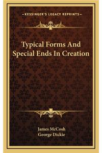 Typical Forms and Special Ends in Creation