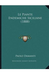 Le Piante Endemiche Siciliane (1888)