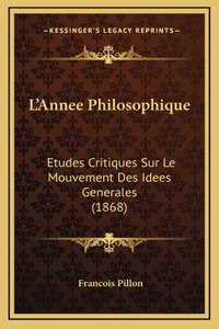 L'Annee Philosophique