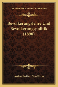 Bevolkerungslehre Und Bevolkerungspolitik (1898)