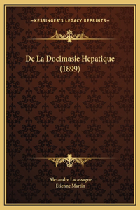 De La Docimasie Hepatique (1899)