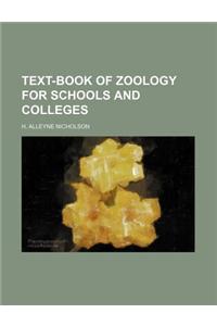 Text-Book of Zoology for Schools and Colleges